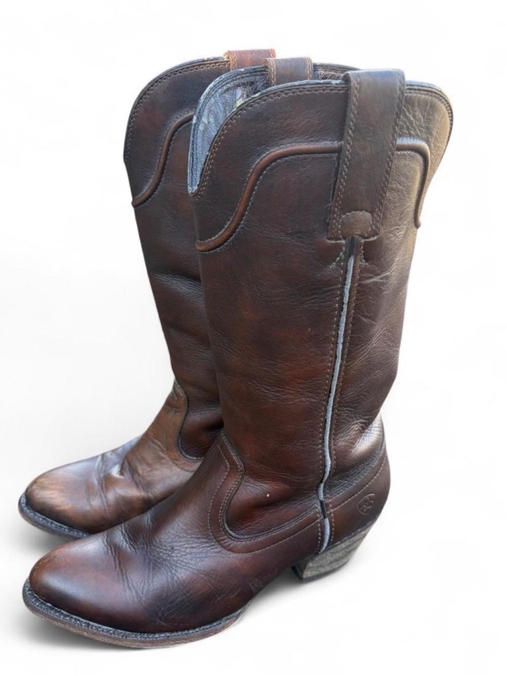 Ariat Brown Leather Western Boots